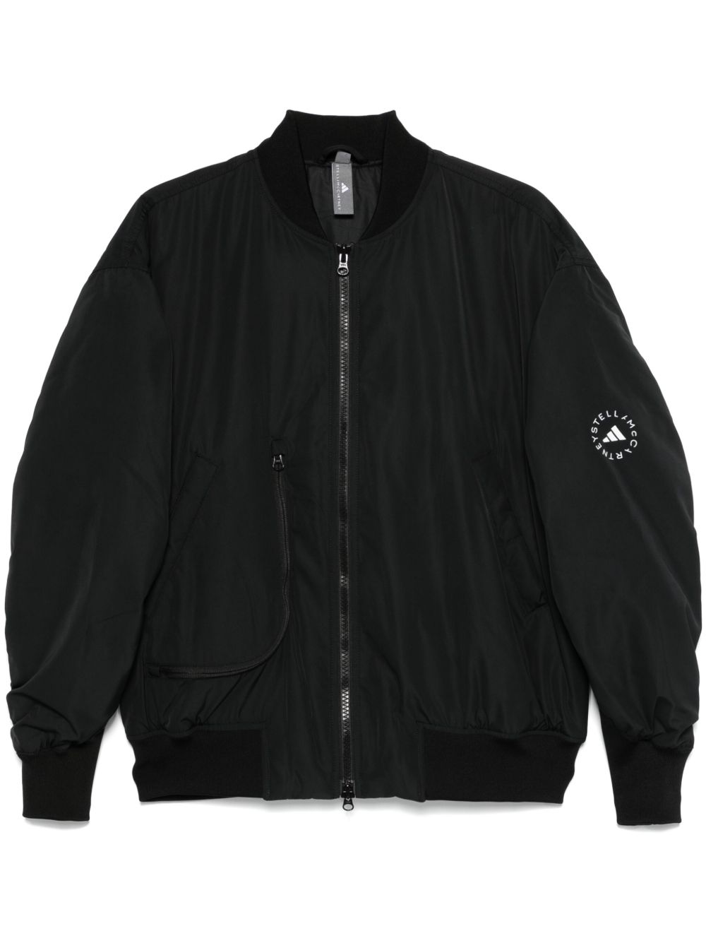 Adidas By Stella Mccartney Coats Black Synthetic Fiber