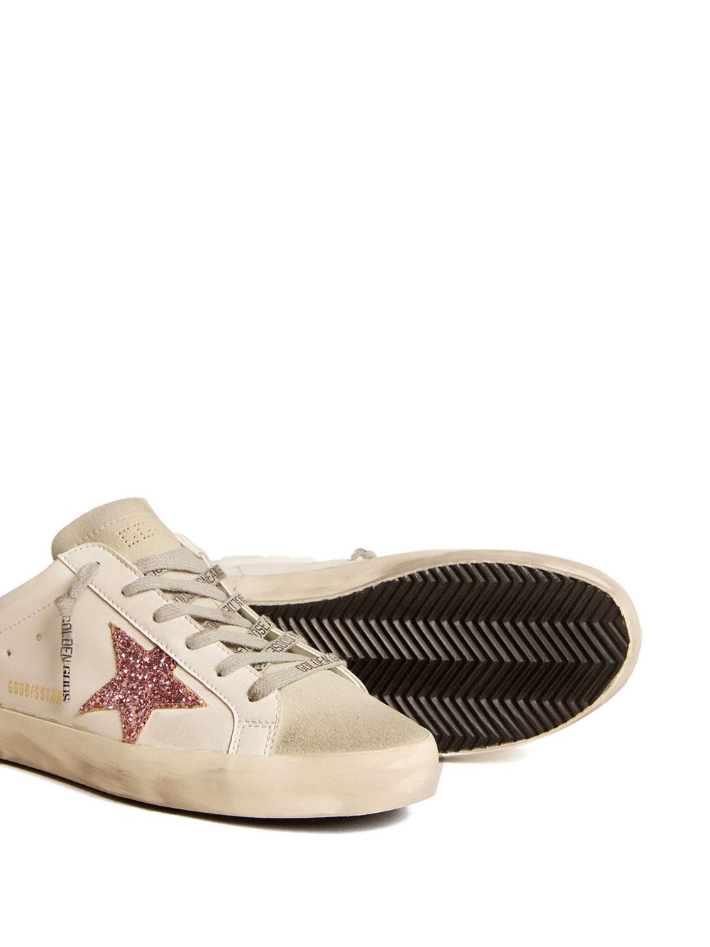 Golden Goose Sneakers Pink Outer: Polyurethane