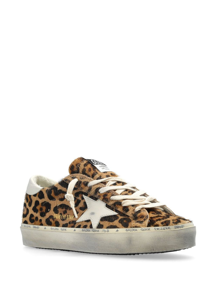 Golden Goose Sneakers Brown Leather