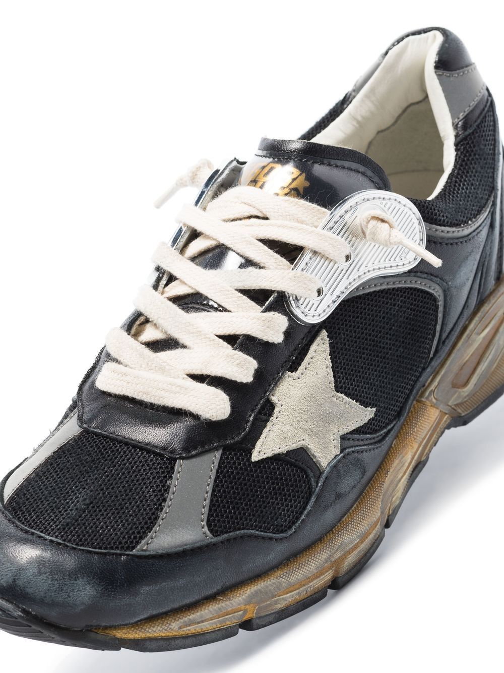 Golden Goose Sneakers Black Leather