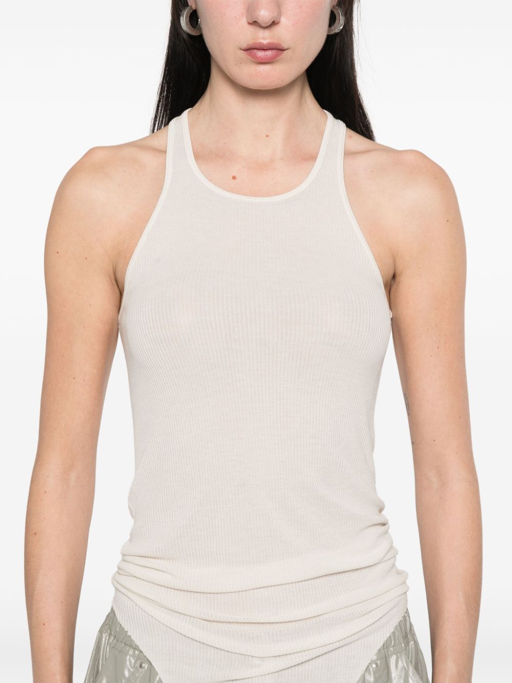 Rick Owens Top Ivory Fsc Viscose