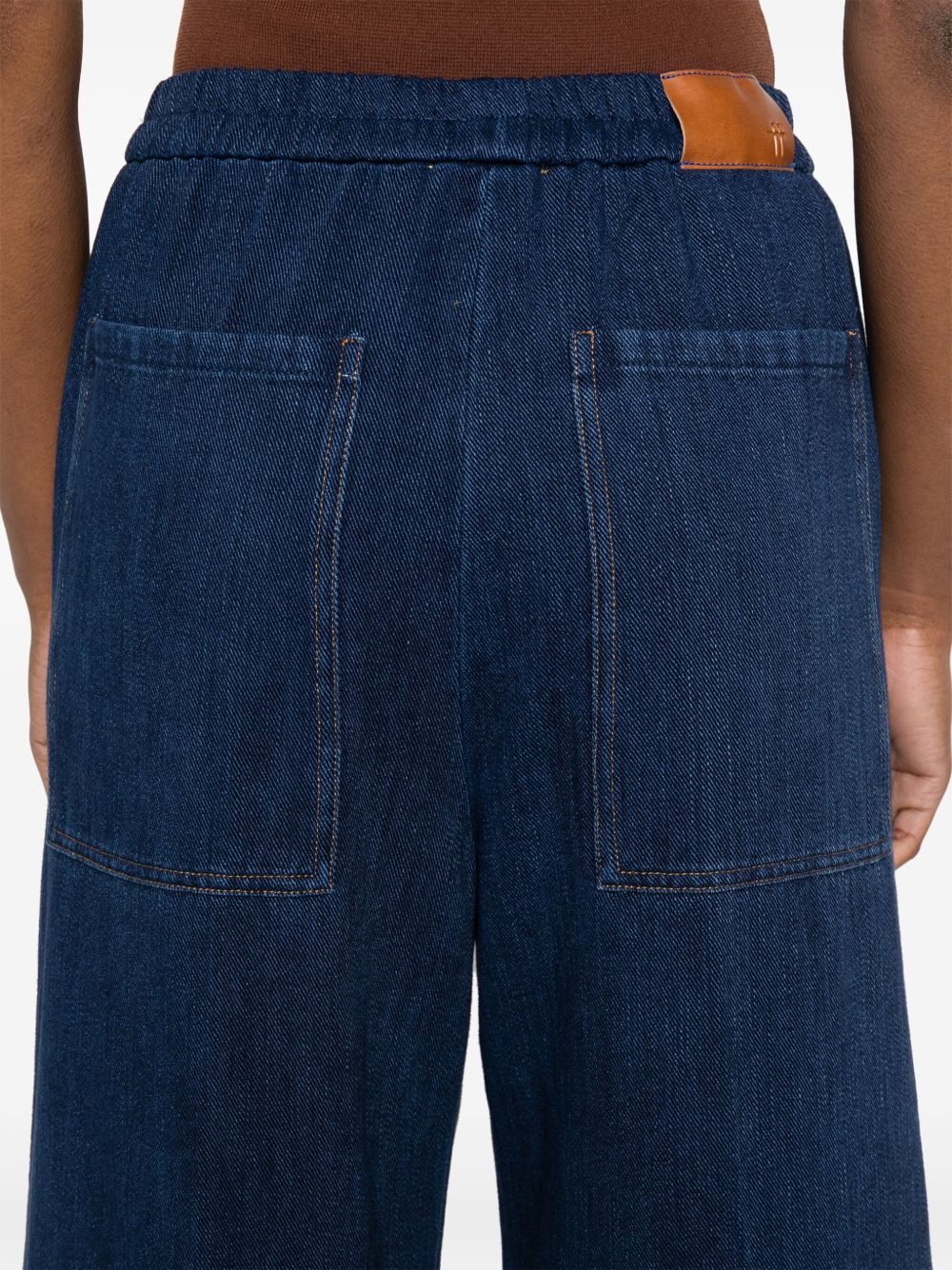 Forte Jeans Blue Lining: Polyester