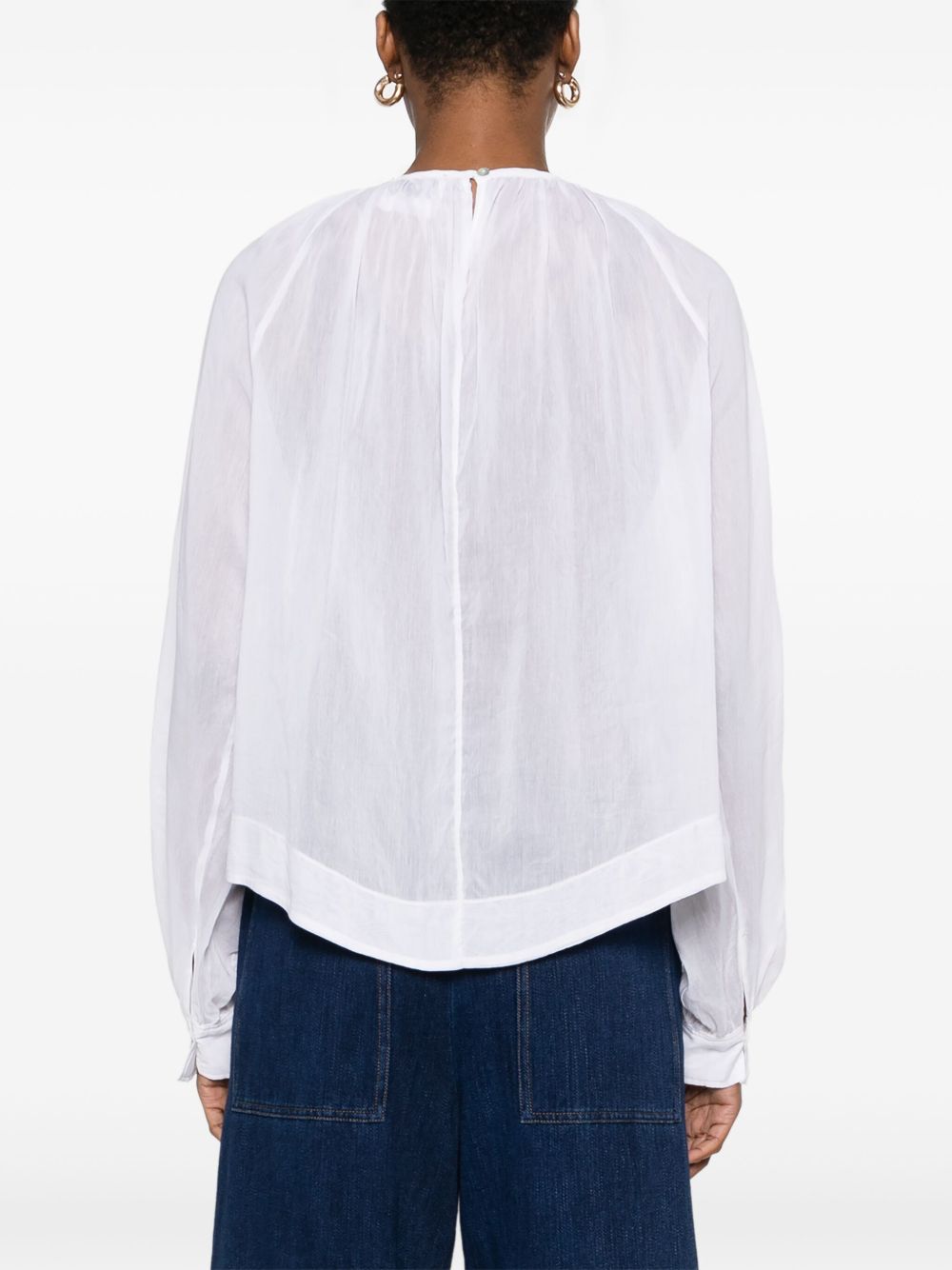 Forte Shirts White Silk