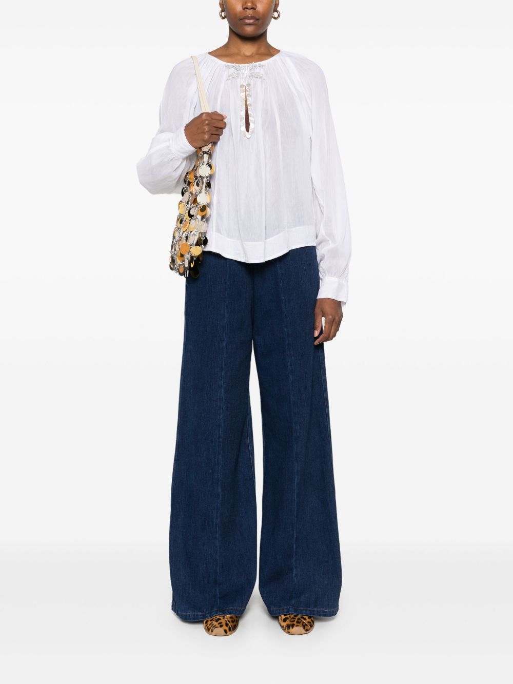 Forte Shirts White Silk