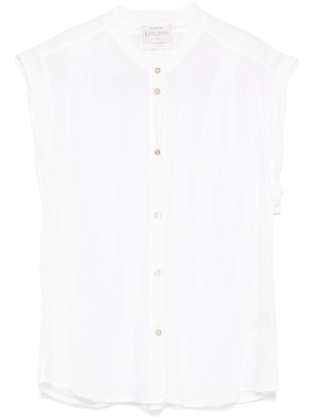 Forte Shirts White Silk
