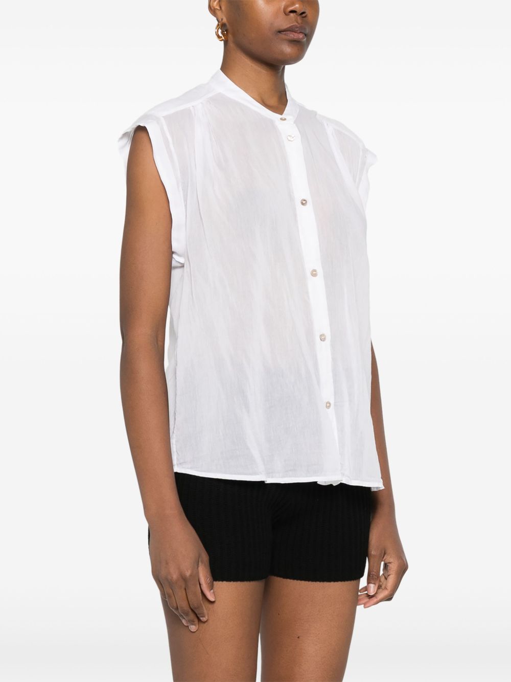 Forte Shirts White Silk