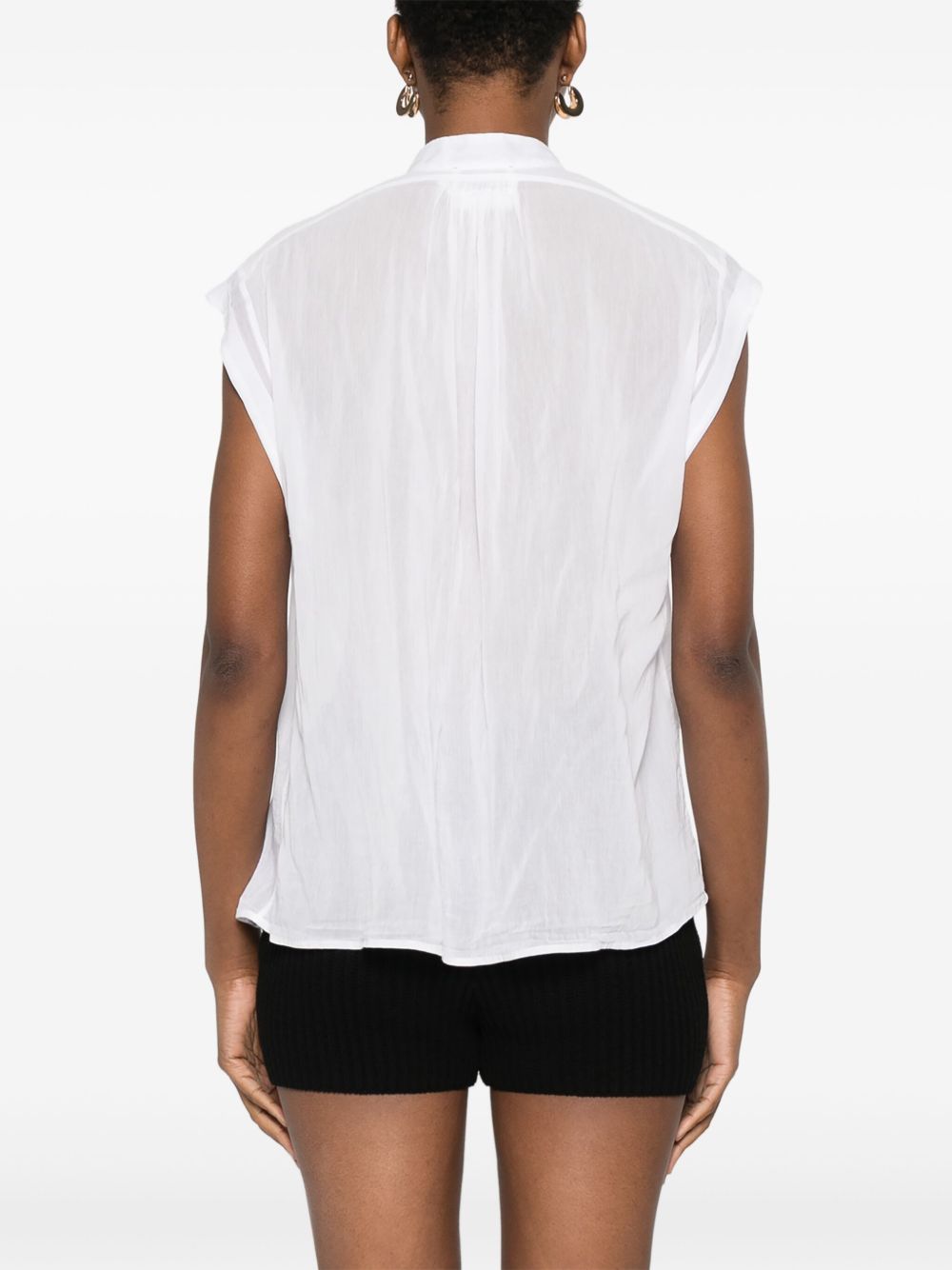 Forte Shirts White Silk