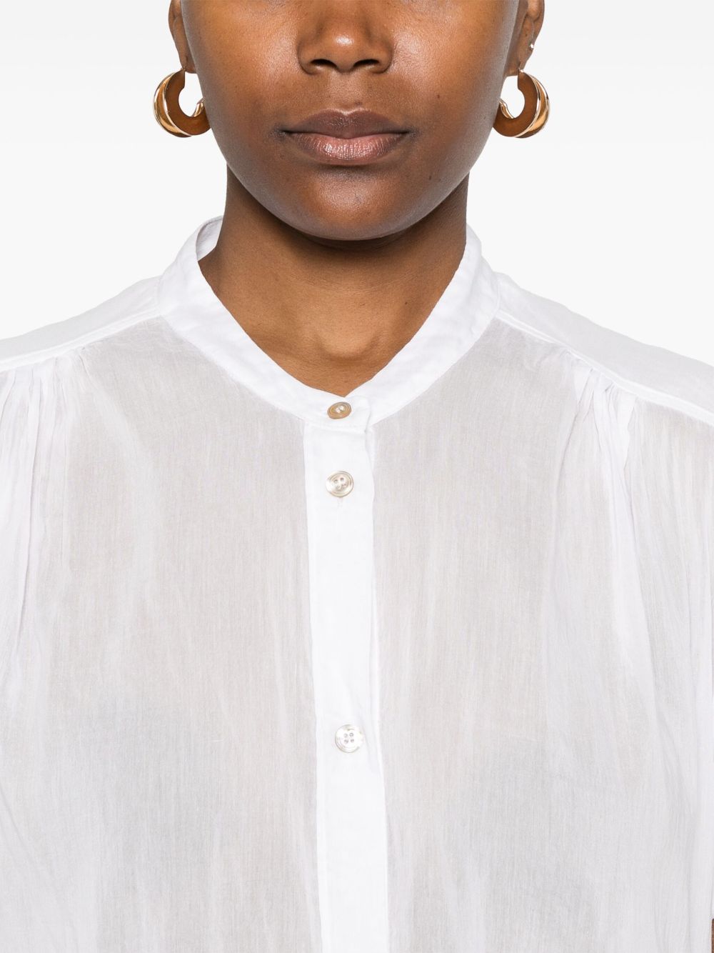 Forte Shirts White Silk