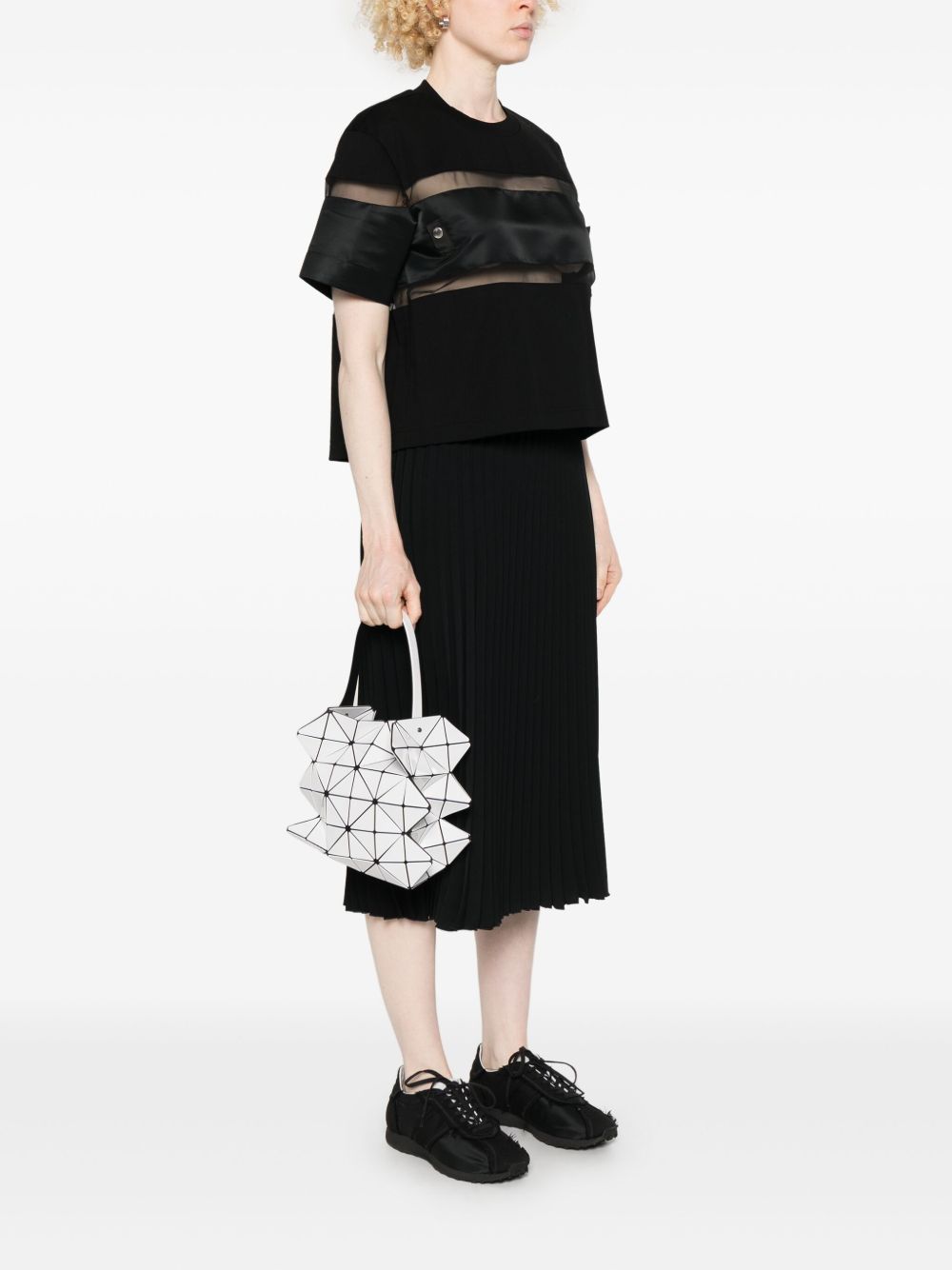 Bao Issey Miyake Bags White Esterno: Poliestere