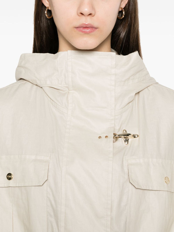 Fay Coats White Polyurethane