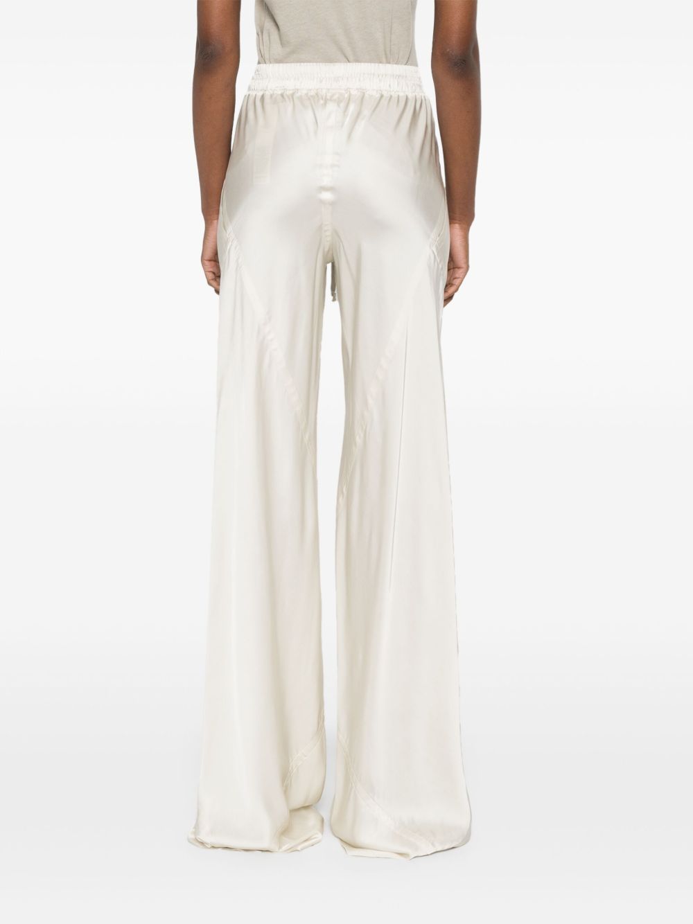 Rick Owens Trousers Ivory Acetate