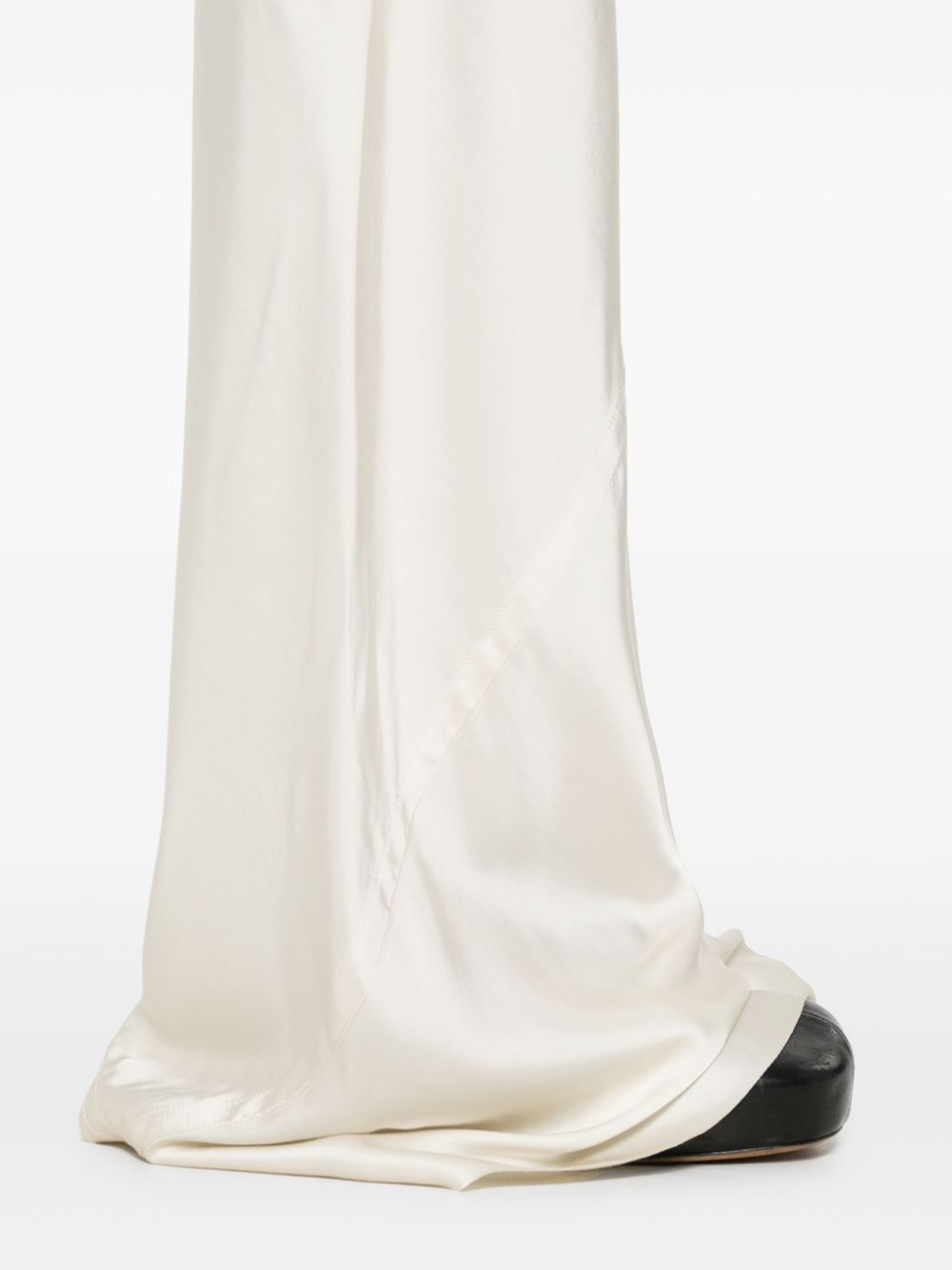 Rick Owens Trousers Ivory Acetate