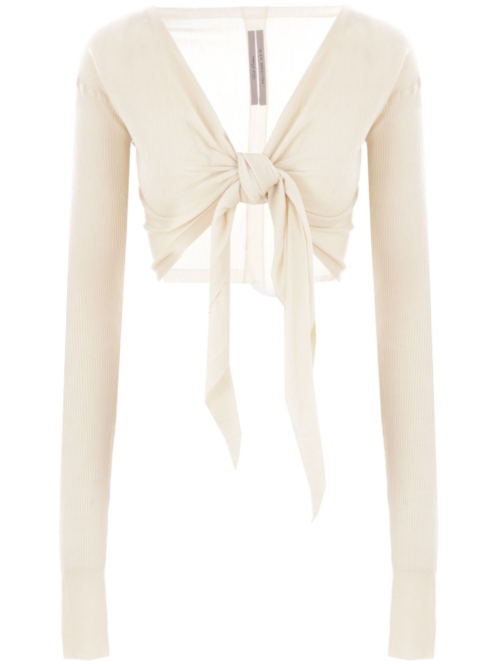 Rick Owens Sweaters Ivory Virgin Wool