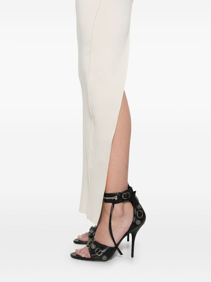 Rick Owens Skirts Ivory Viscose Polyester Elastane