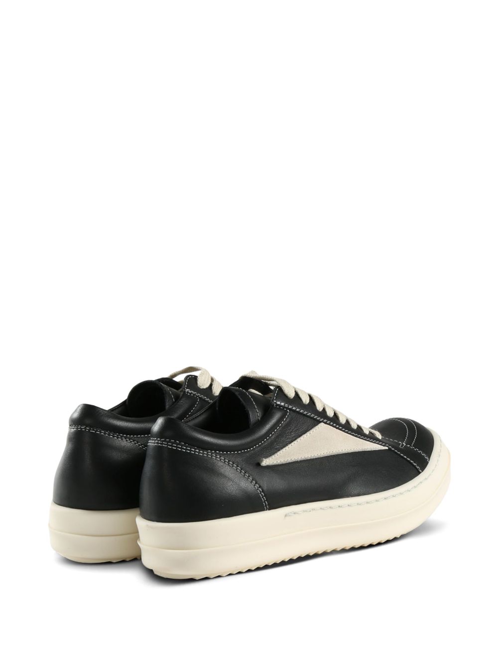 Rick Owens Sneakers Black Calf Leather