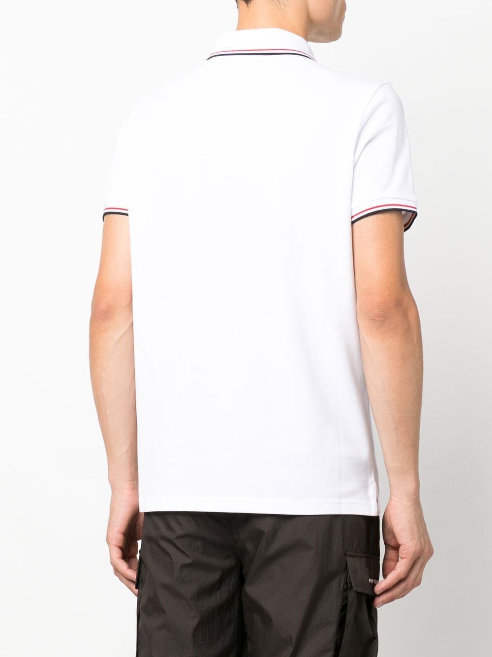 Moncler T-Shirts And Polos White Cotton