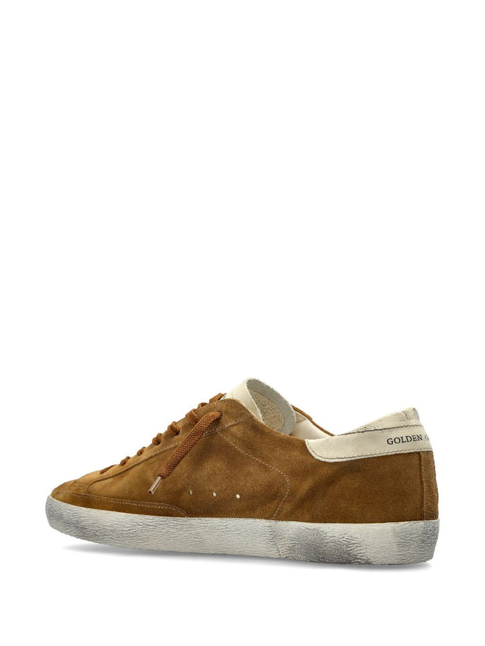 Golden Goose Sneakers Brown Calf Leather