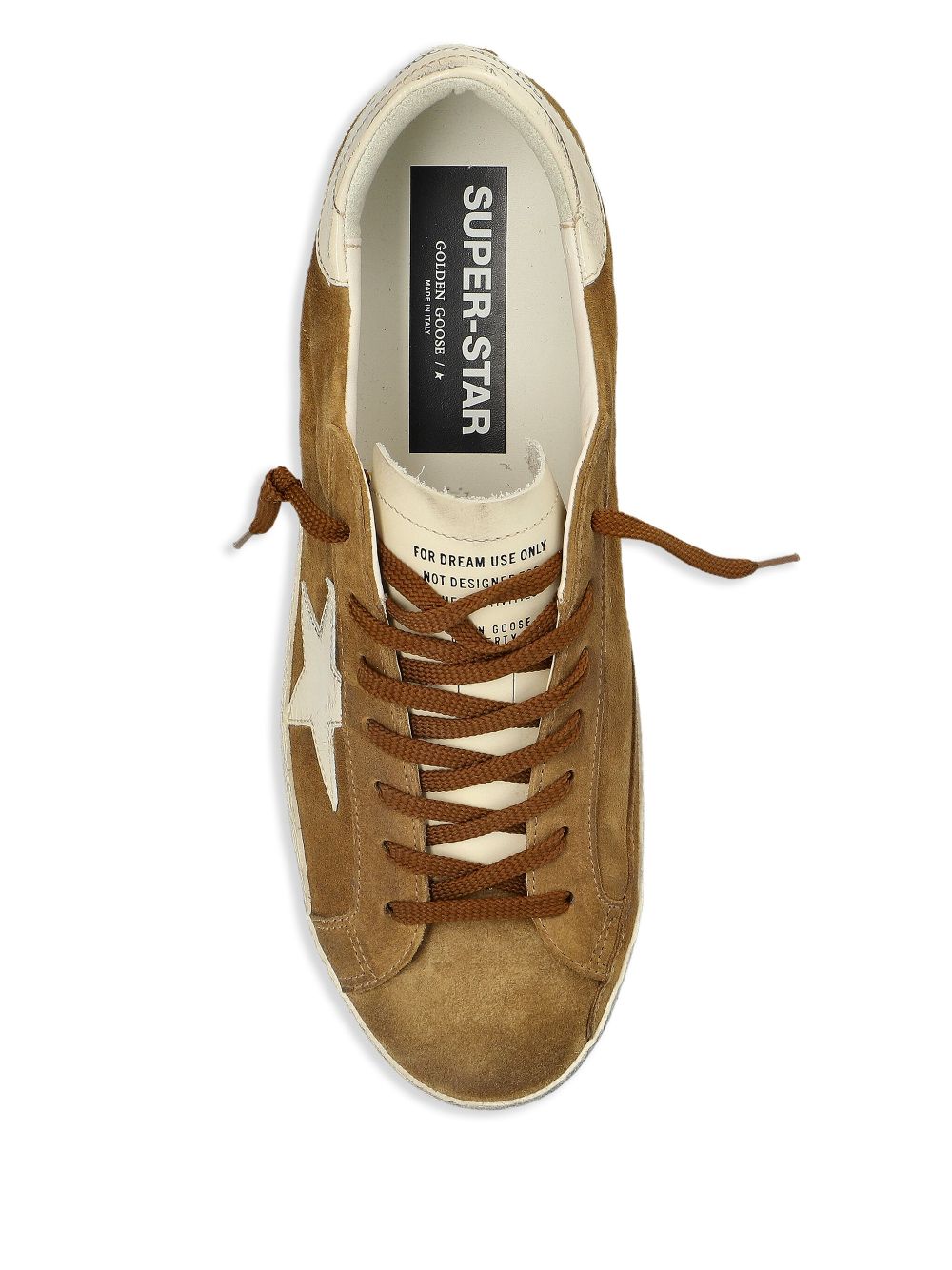 Golden Goose Sneakers Brown Calf Leather
