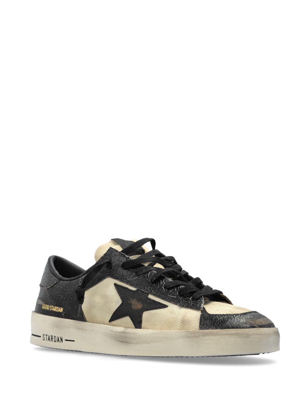 Golden Goose Sneakers Black Calf Leather