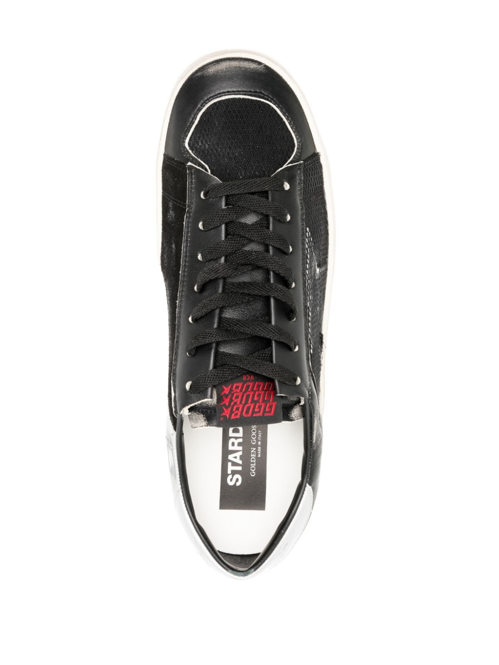 Golden Goose Sneakers Black Calf Leather