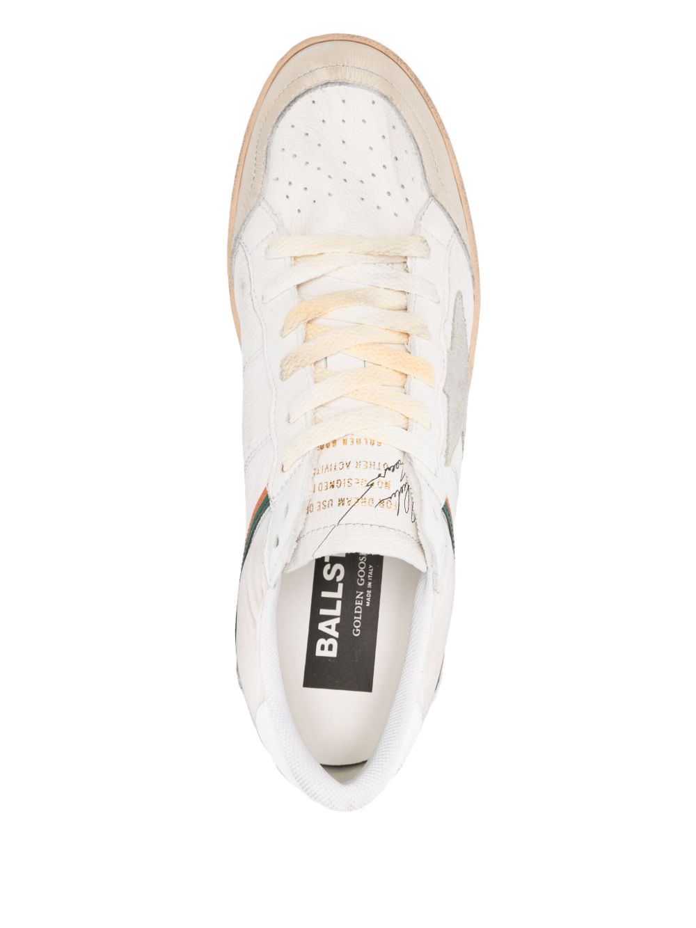 Golden Goose Sneakers White Calf Leather