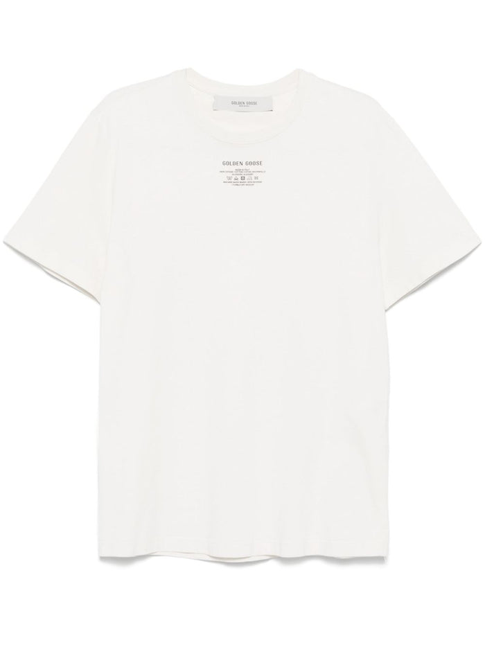 Golden Goose T-Shirts And Polos White Cotton