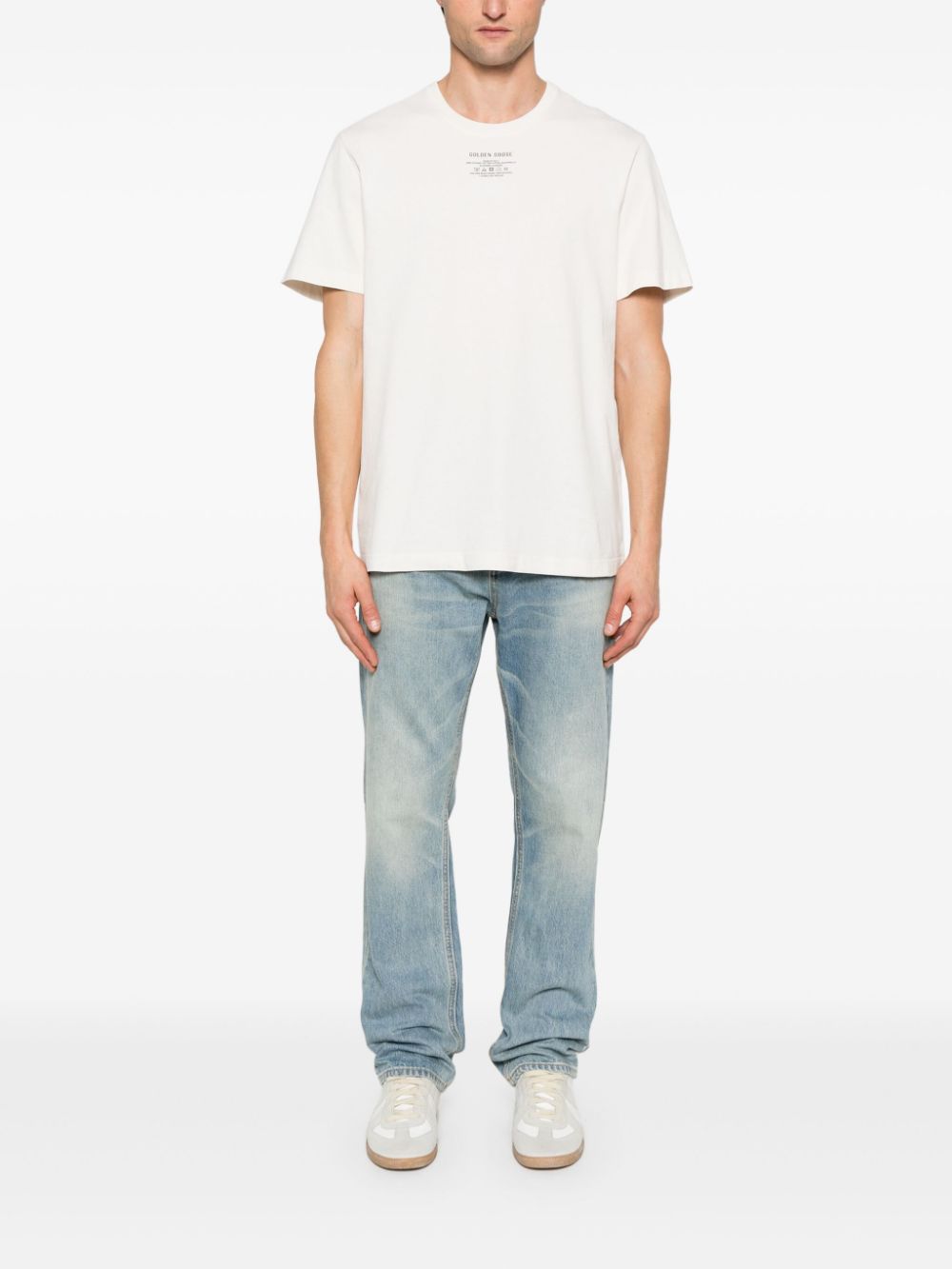 Golden Goose T-Shirts And Polos White Cotton