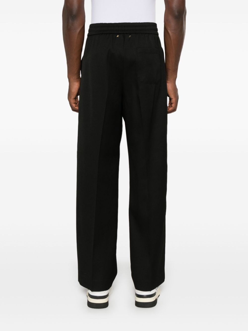 Golden Goose Trousers Black Virgin Wool