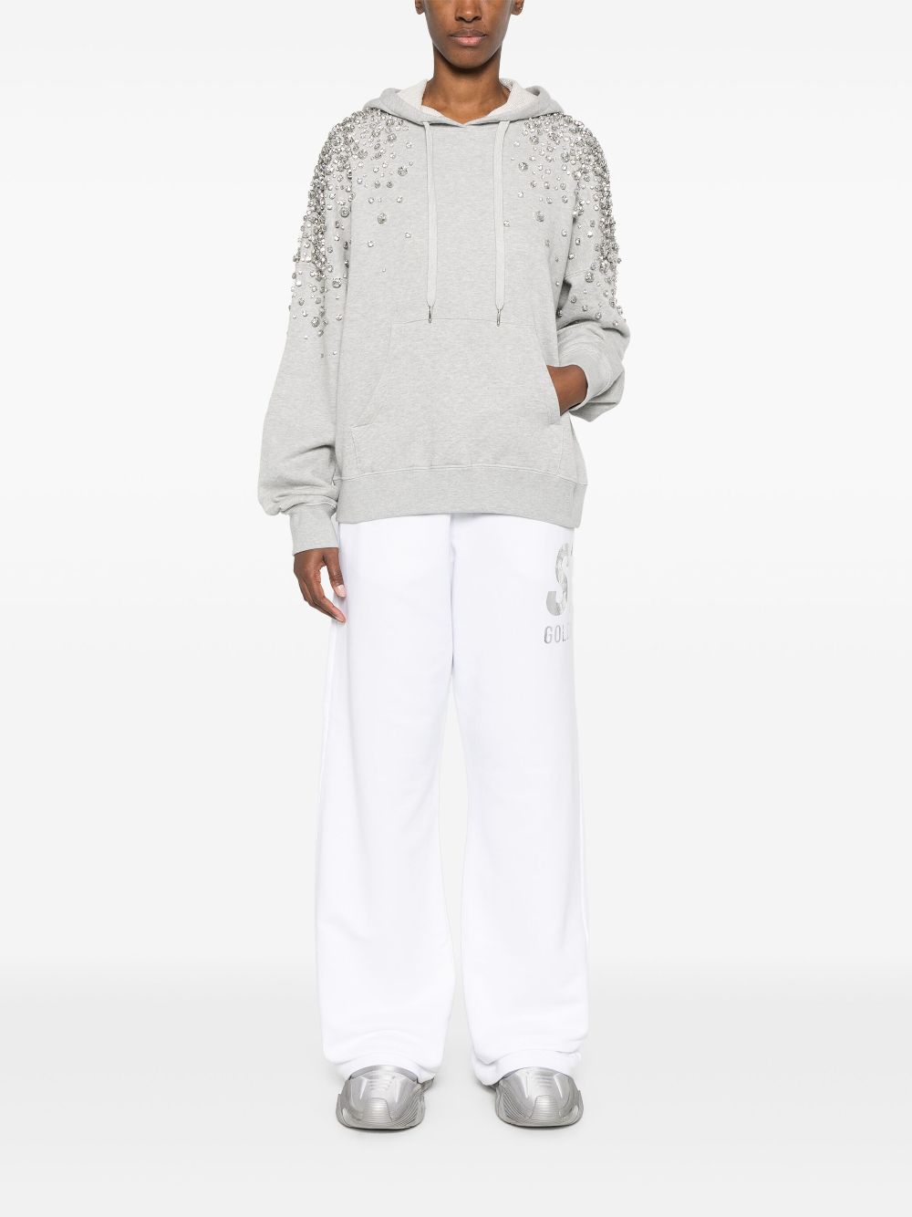 Golden Goose Sweaters Grey Cotton