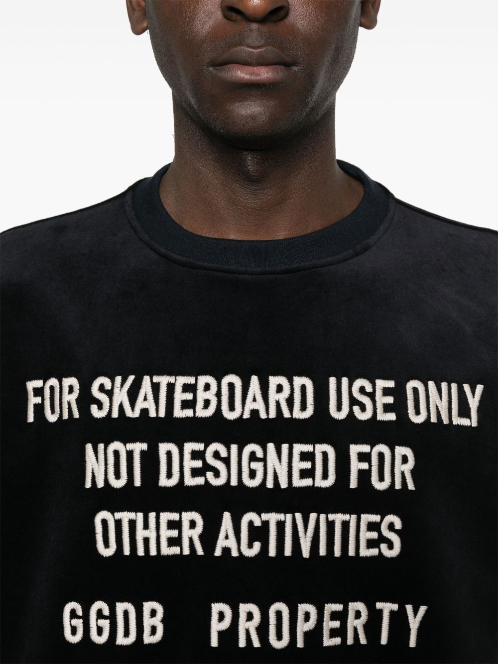Golden Goose Sweaters Black Cotton Polyester