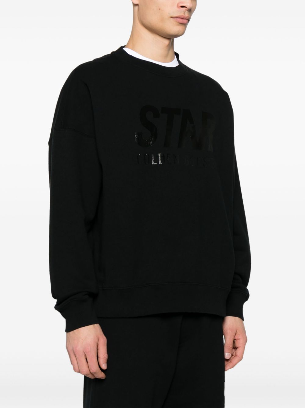 Golden Goose Sweaters Black Cotton