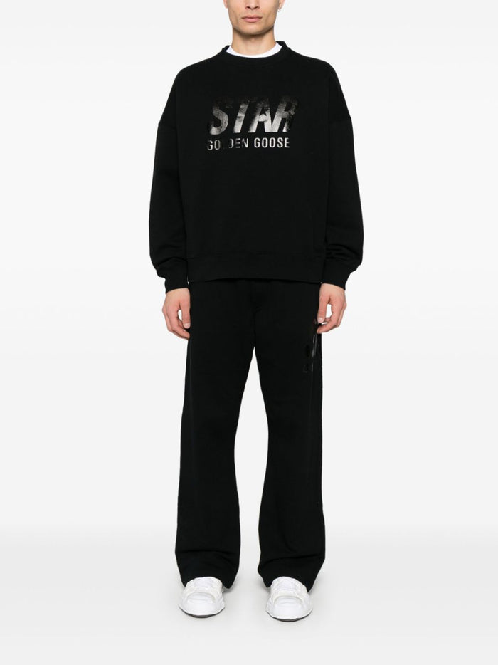 Golden Goose Sweaters Black Cotton