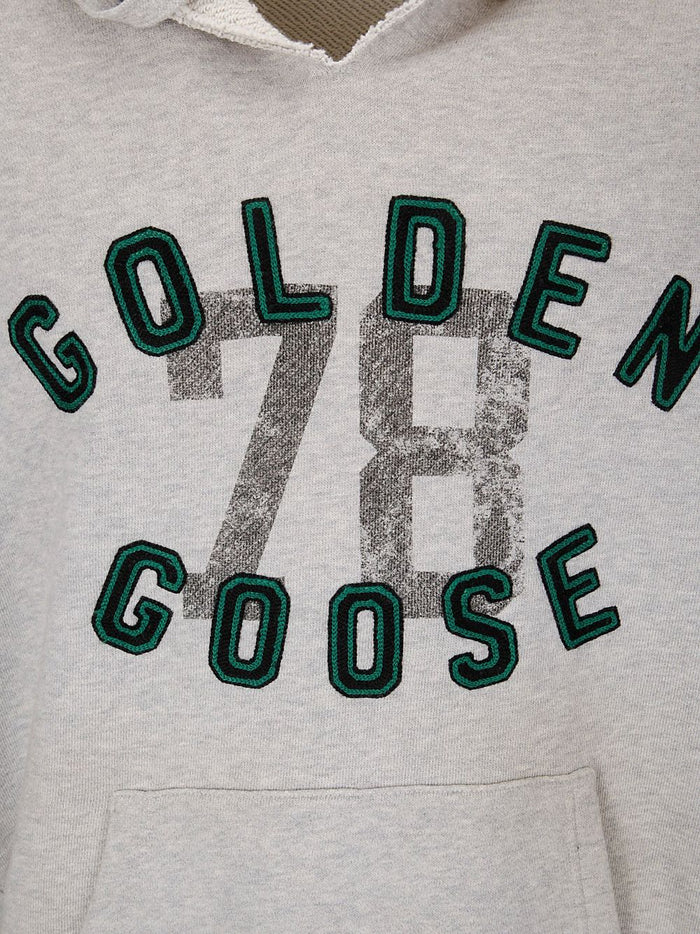 Golden Goose Sweaters Light Grey Cotton