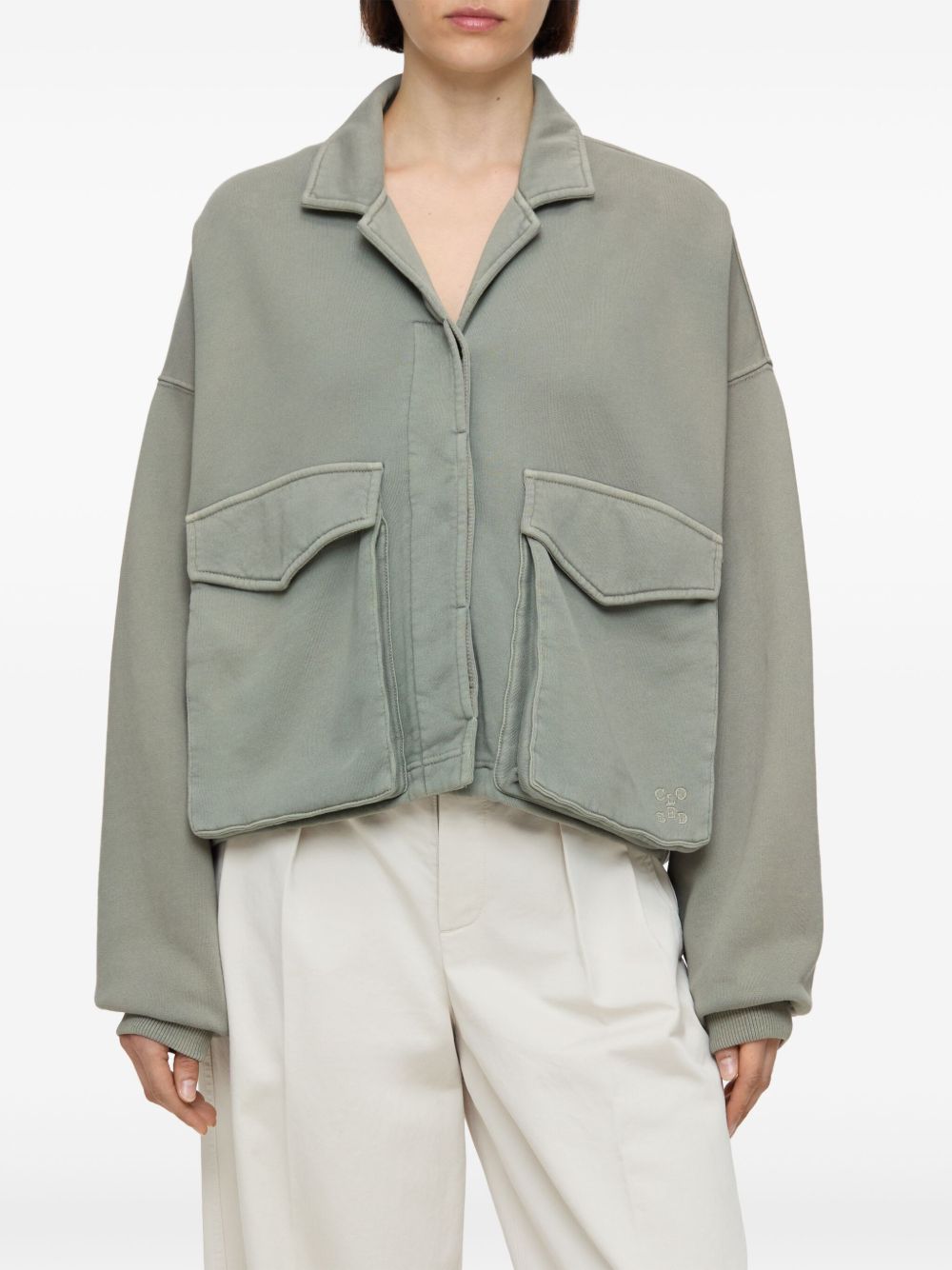 Closed Jackets Green Organic Cotton