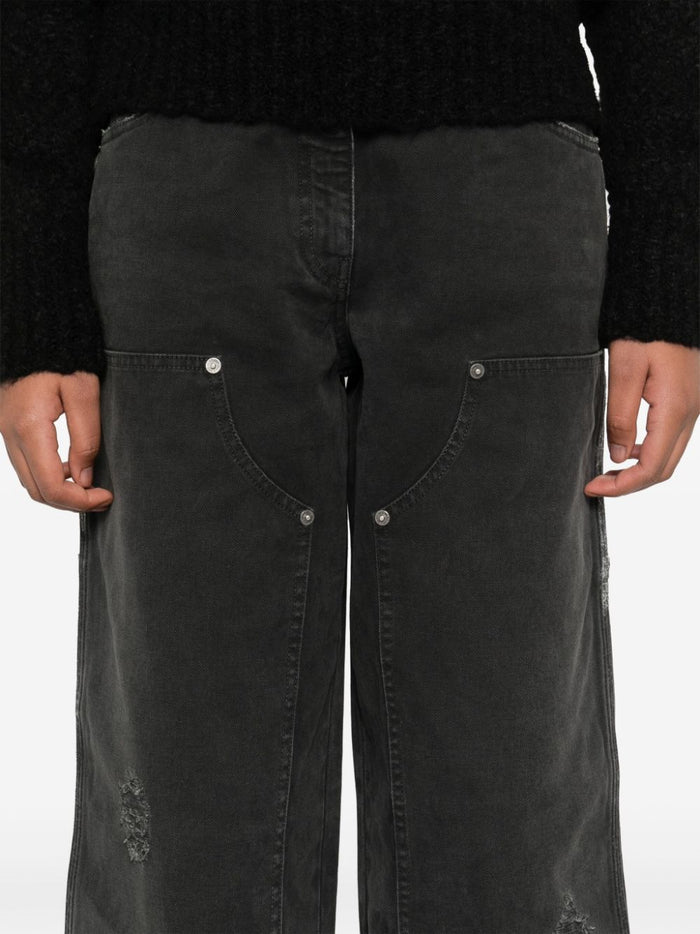 Golden Goose Jeans Black Cotton
