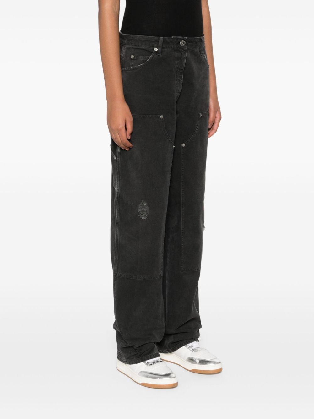 Golden Goose Jeans Black Cotton