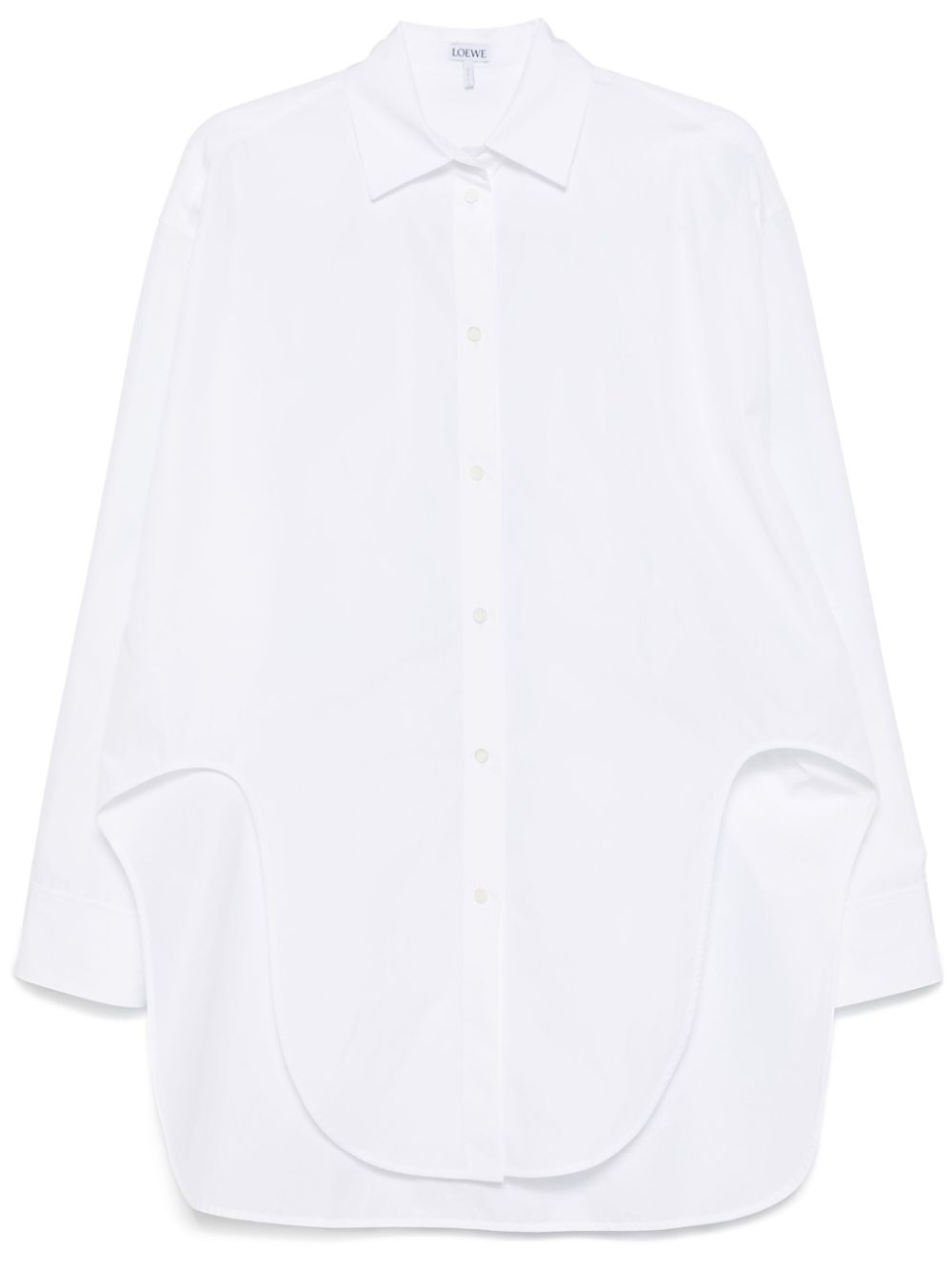 Loewe Shirts White Cotton 100 %