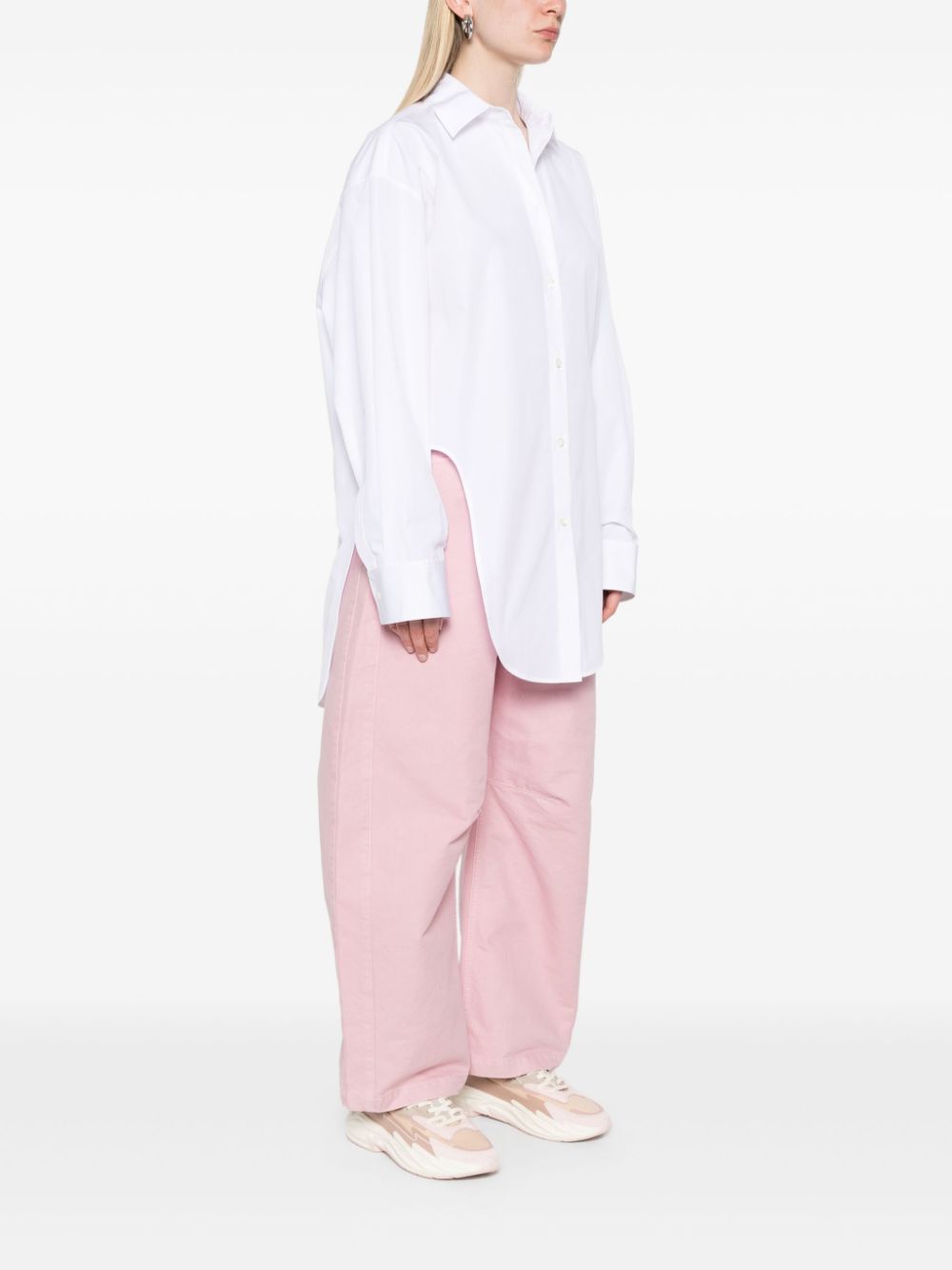 Loewe Shirts White Cotton 100 %