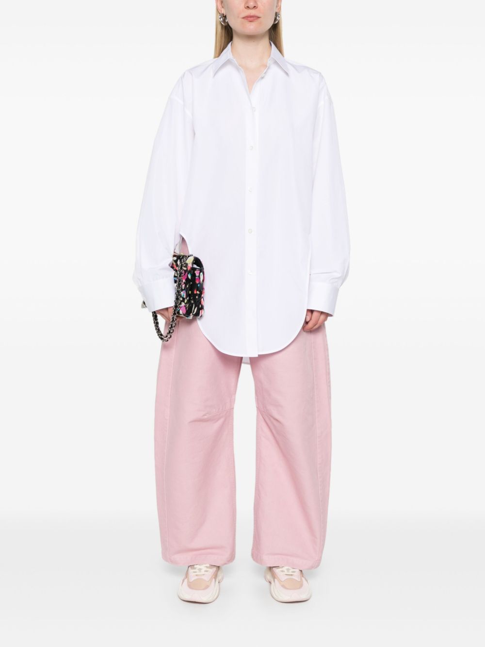 Loewe Shirts White Cotton 100 %