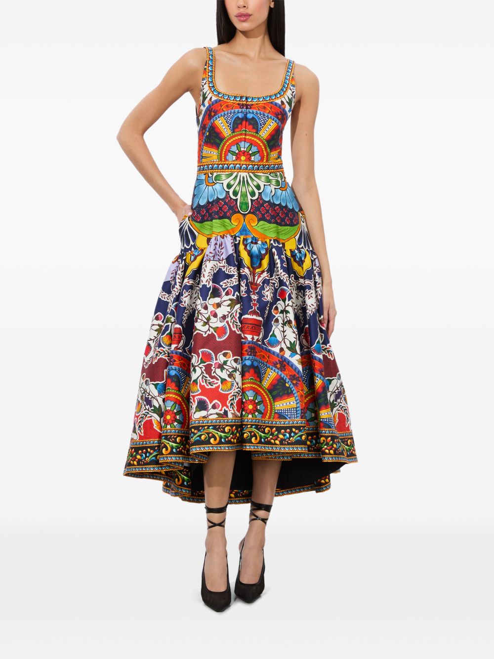Alice + Olivia Dresses Multicolour Cotton
