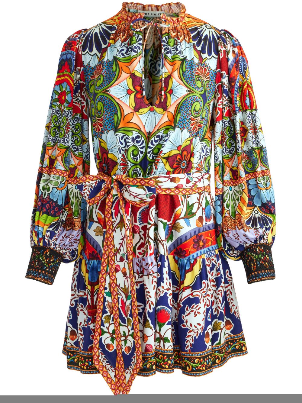 Alice + Olivia Dresses Multicolour Viscose
