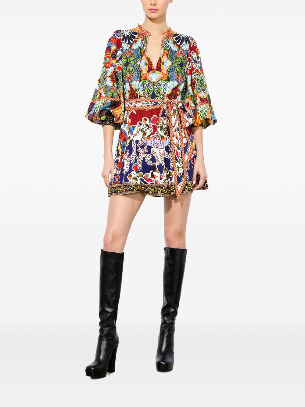 Alice + Olivia Dresses Multicolour Viscose
