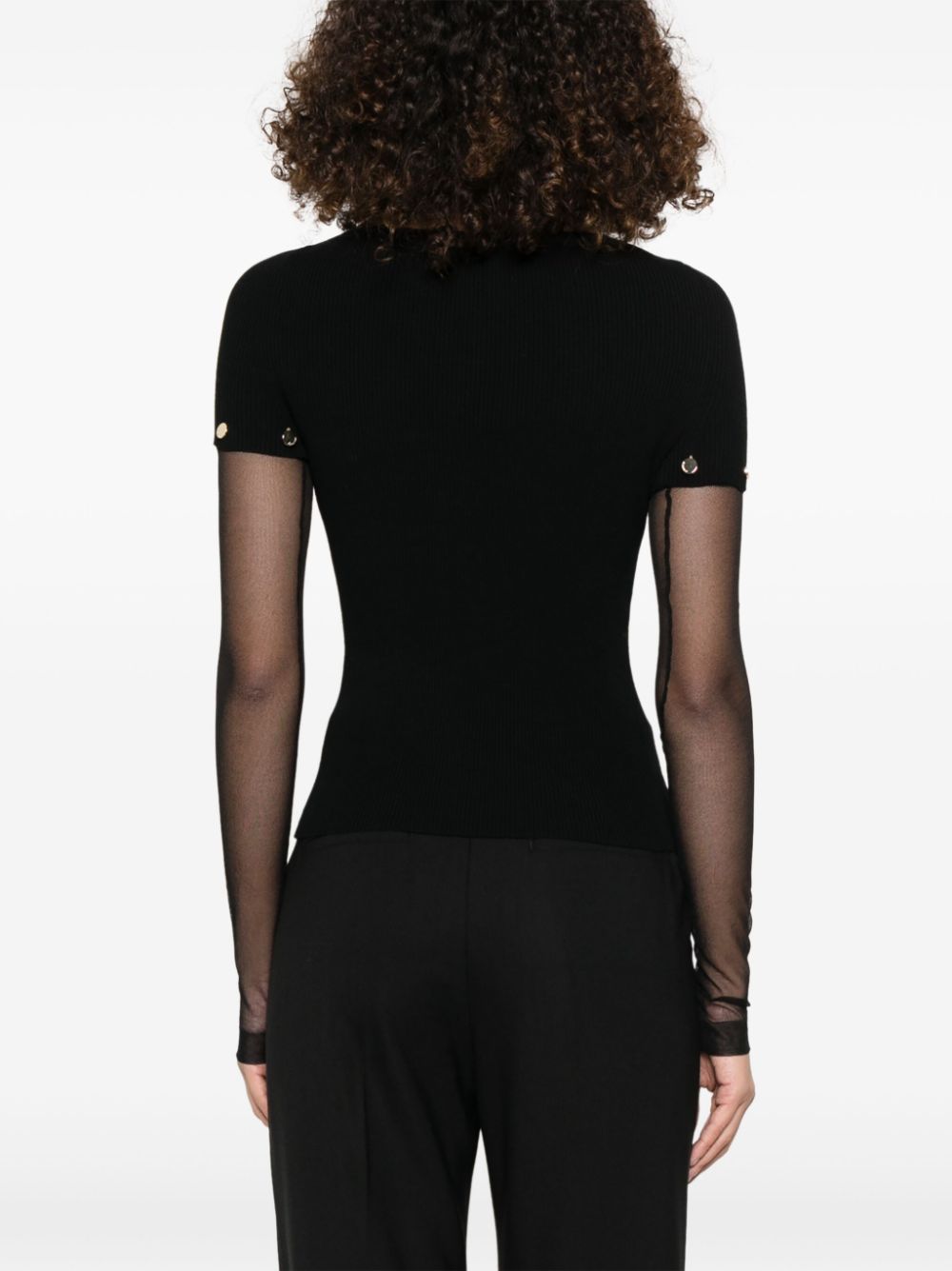 Sportmax Pre Sweaters Black Polyester