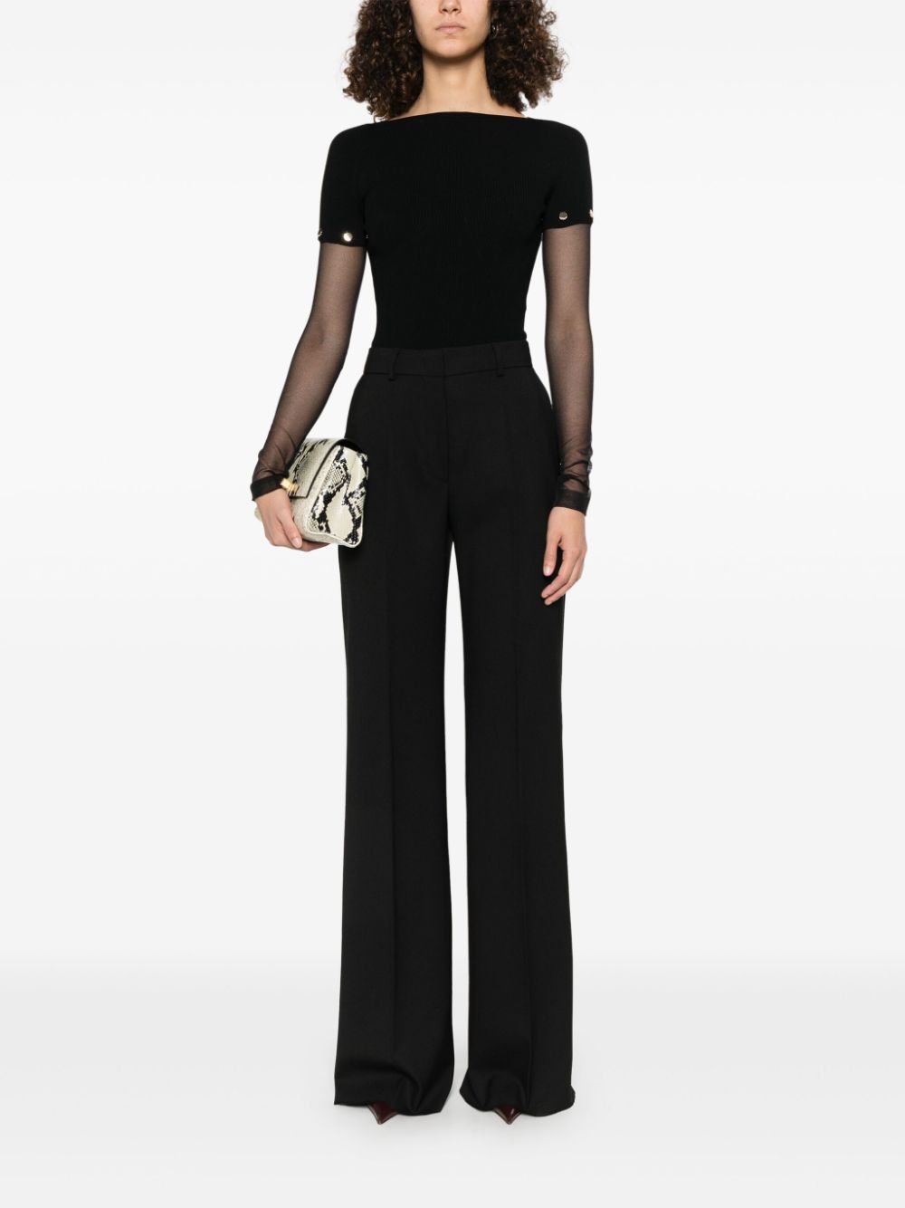 Sportmax Pre Sweaters Black Polyester