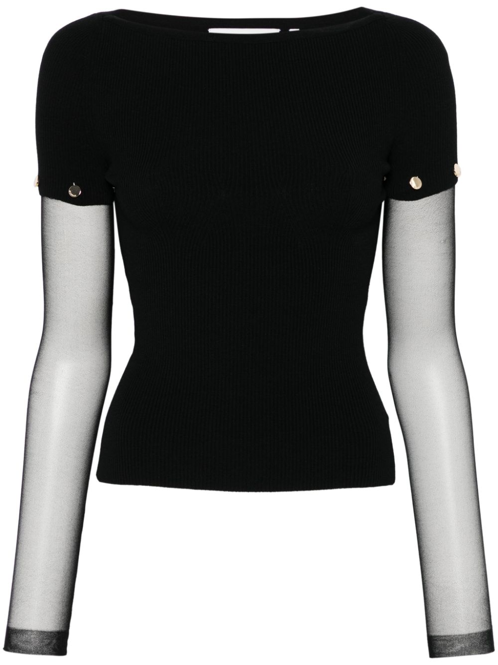Sportmax Pre Sweaters Black Polyester