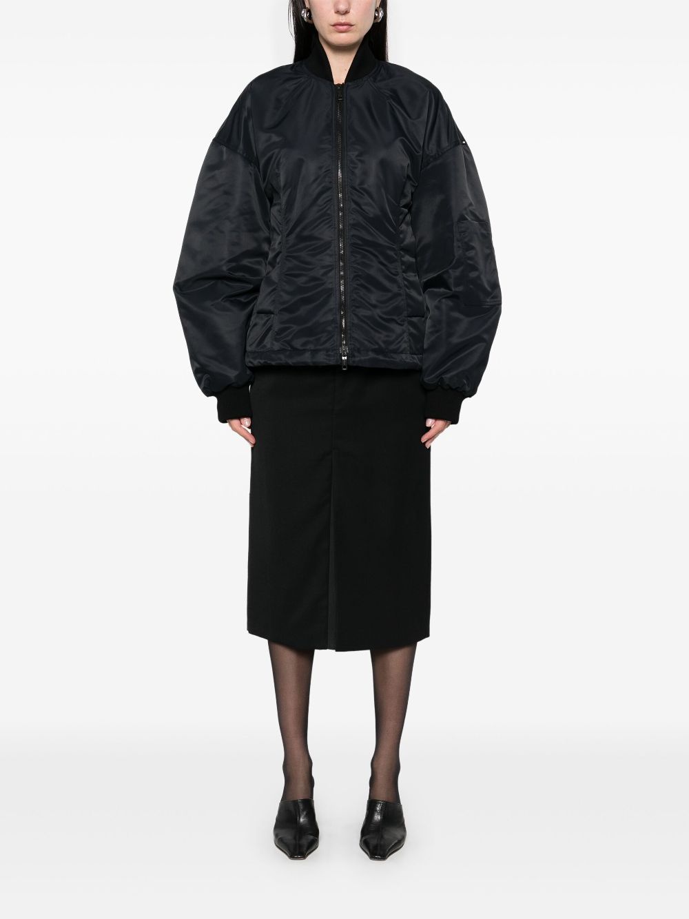 Sportmax Pre Coats Black Polyamide
