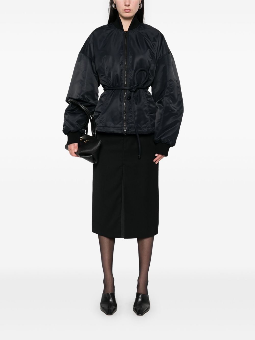 Sportmax Pre Coats Black Polyamide