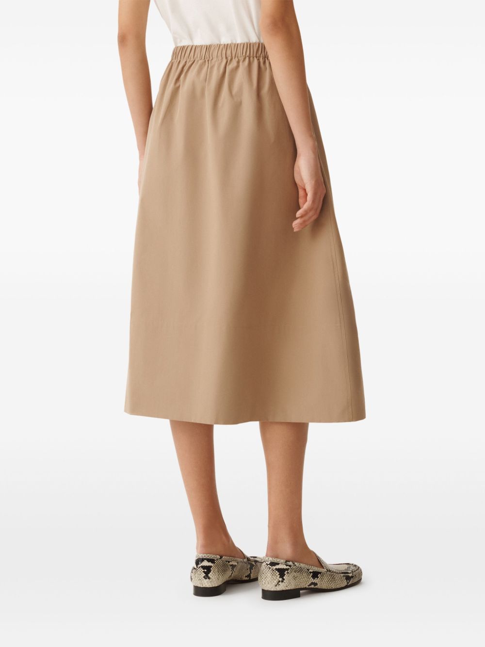 Fabiana Filippi Skirts Beige Cotton
