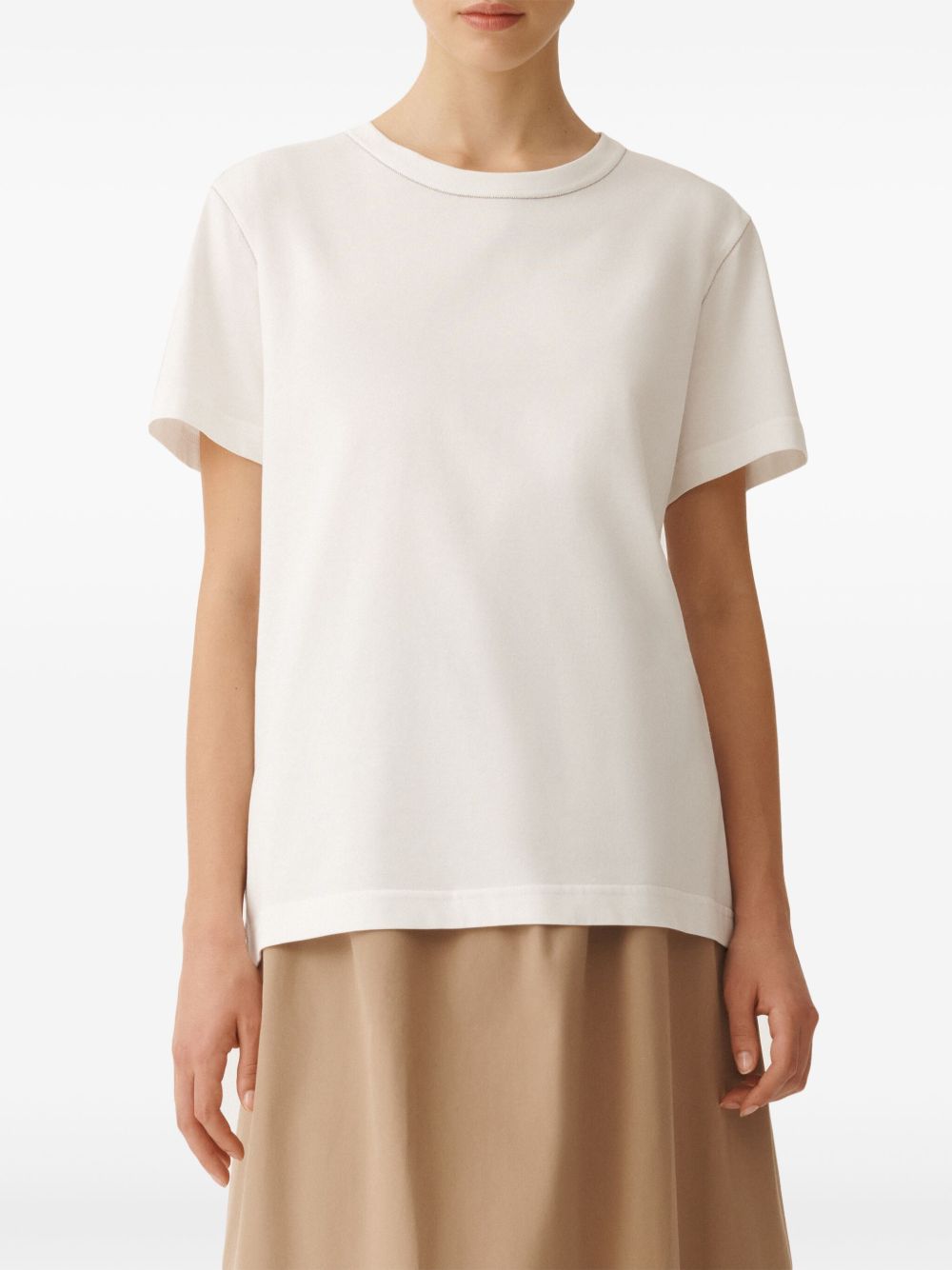 Fabiana Filippi T-Shirts And Polos White Cotton