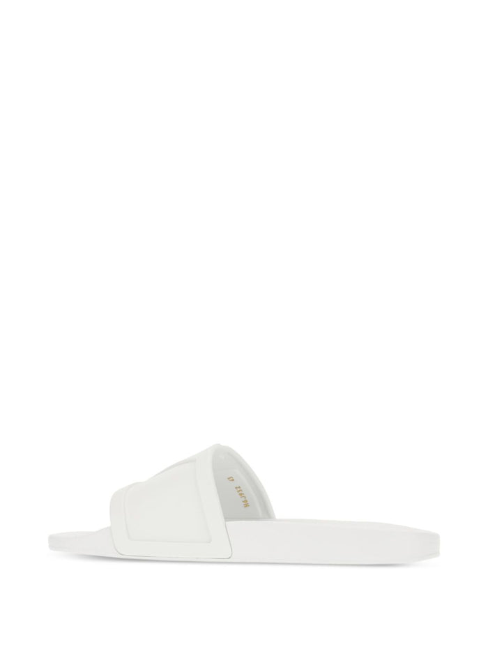 Valentino Garavani Sandals White Rubber